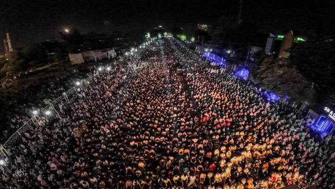 Puluhan Ribu Warga Padati Tabligh Akbar HUT Kota Pekanbaru
